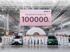 零跑A10创纪录:135天量产10万台,小型SUV新速度!